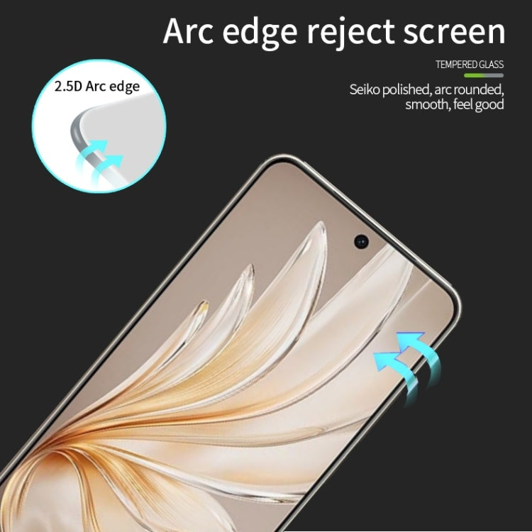 For vivo S20 PINWUYO 9H 2.5D Full Screen Tempered Glass Film - Black