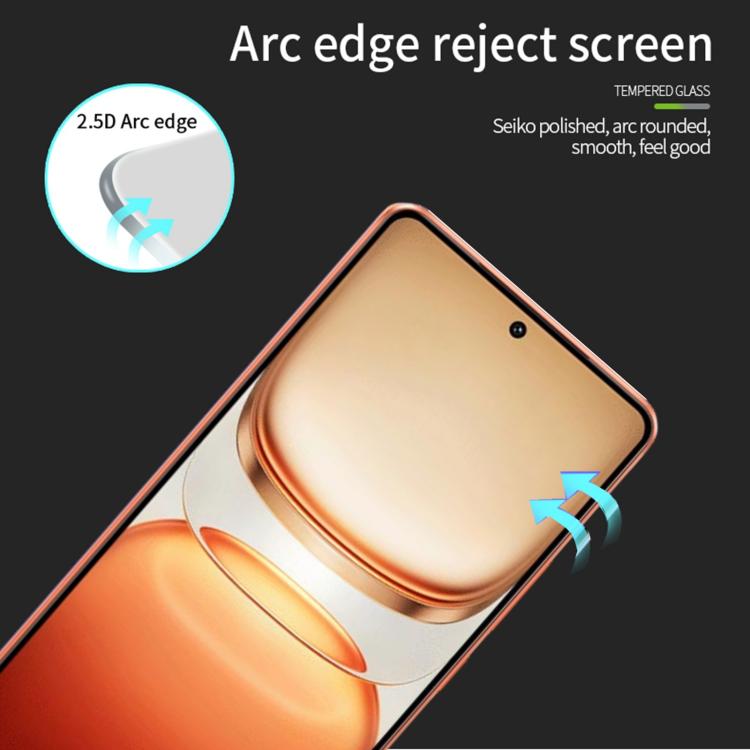 For vivo iQOO Z10 Turbo / Z10 Turbo Pro PINWUYO 9H 2.5D Full Screen Tempered Glass Film - Black