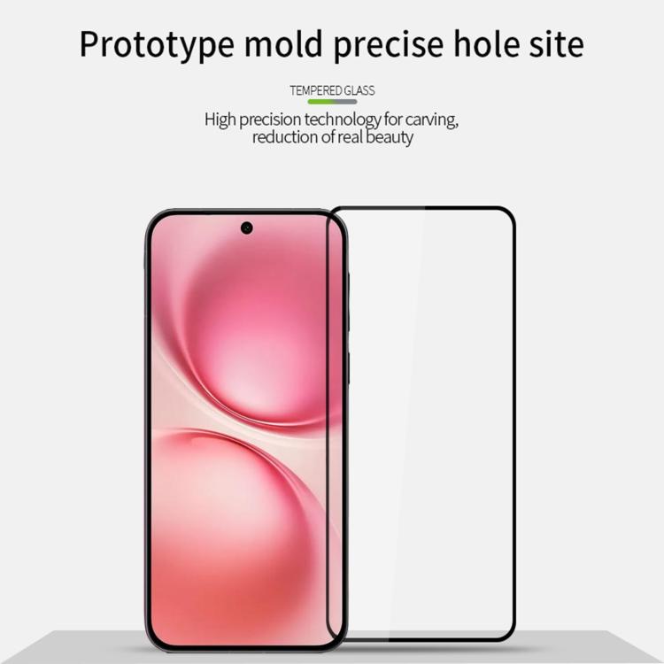 For vivo X200 FE PINWUYO 9H 2.5D Full Screen Tempered Glass Film - Black