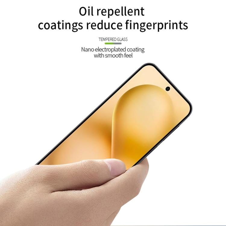 For vivo S30 Pro mini PINWUYO 9H 2.5D Full Screen Tempered Glass Film - Black
