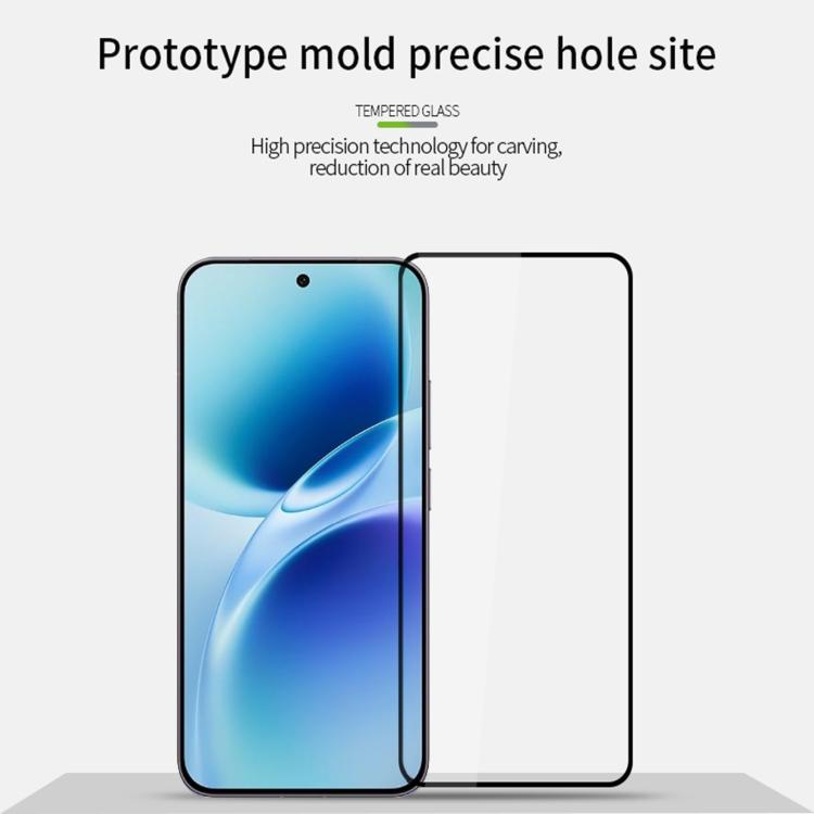 For vivo S50 Pro mini Unlock PINWUYO 9H 2.5D Full Screen Tempered Glass Film - Black