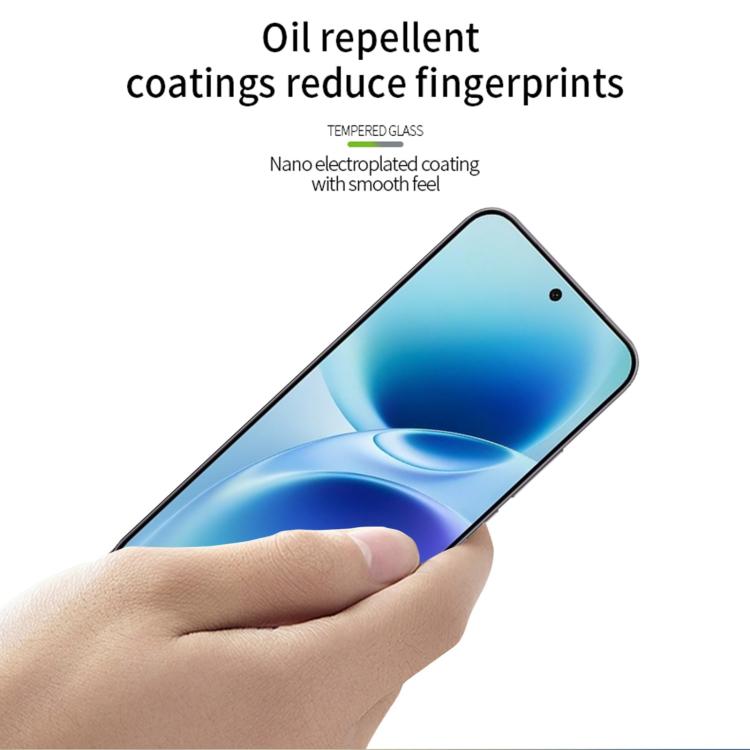 For vivo S50 Pro mini Unlock PINWUYO 9H 2.5D Full Screen Tempered Glass Film - Black