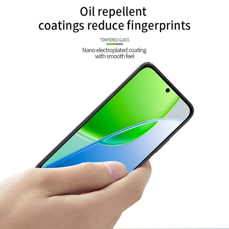 For vivo Y31d / Y51 Pro PINWUYO 9H 2.5D Full Screen Tempered Glass Film - Black
