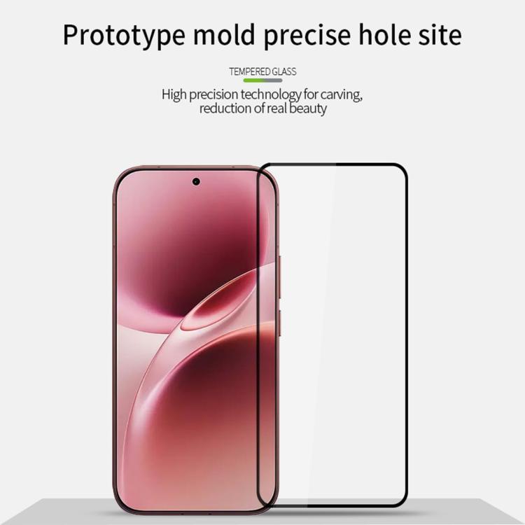 For vivo V70 / V70 Elite Unlock PINWUYO 9H 2.5D Full Screen Tempered Glass Film - Black
