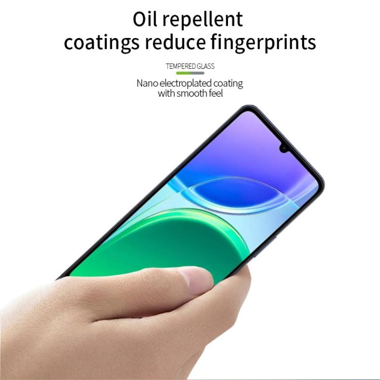 For vivo Y21 5G / Y05 / Y11 5G PINWUYO 9H 2.5D Full Screen Tempered Glass Film - Black