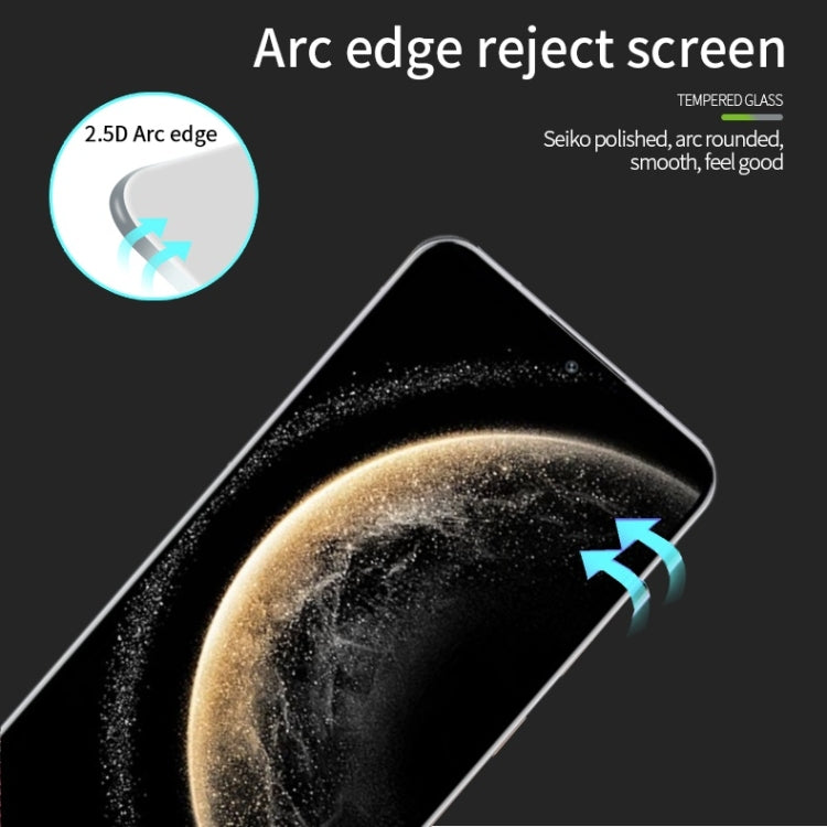 For Huawei Mate 70 PINWUYO 9H 2.5D Full Screen Tempered Glass Film - Black