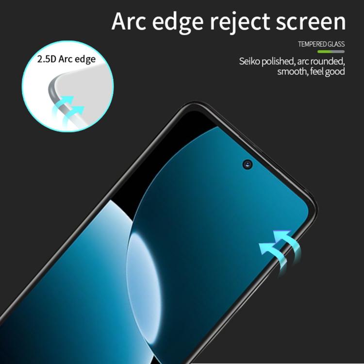 For Huawei Enjoy 80 PINWUYO 9H 2.5D Full Screen Tempered Glass Film - Black