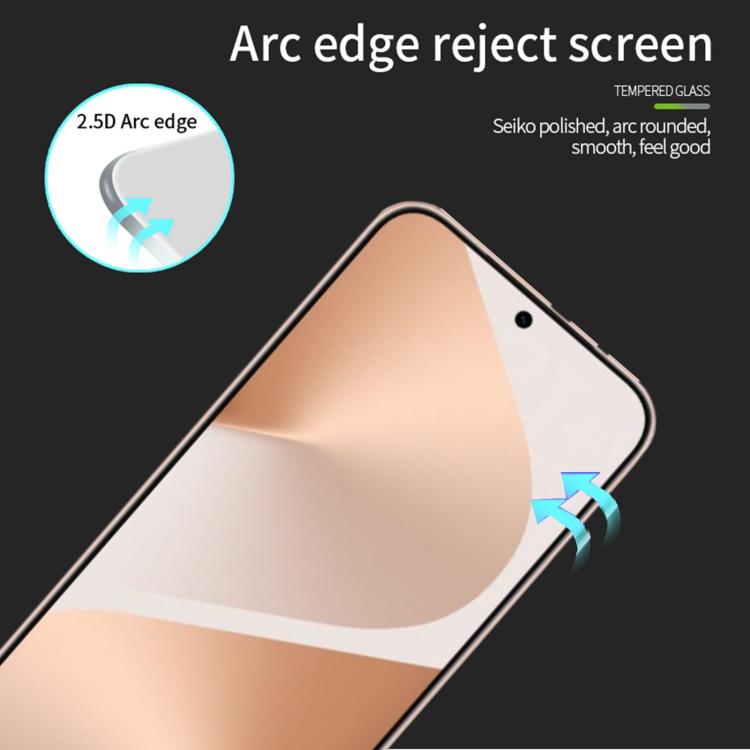 For Huawei Pura 80 PINWUYO 9H 2.5D Full Screen Tempered Glass Film - Black