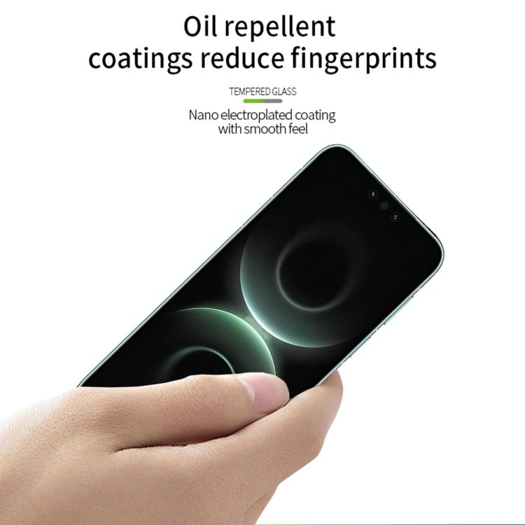 For Huawei Mate 80 Pro Max / 80 RS PINWUYO 9H 2.5D Full Screen Tempered Glass Film - Black