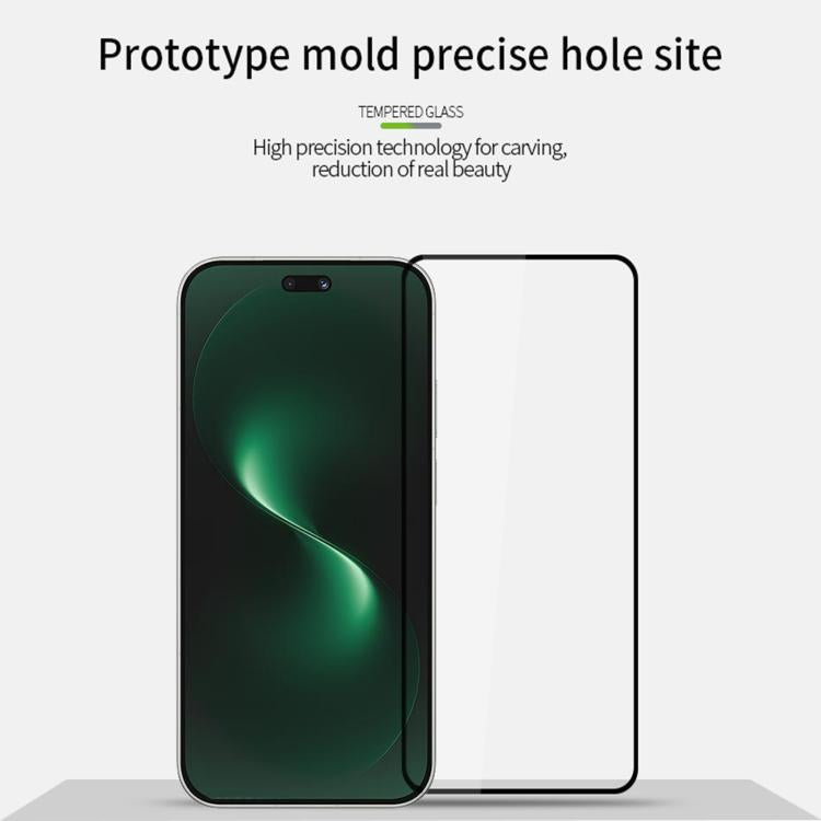 For Huawei nova 15 Pro PINWUYO 9H 2.5D Full Screen Tempered Glass Film - Black