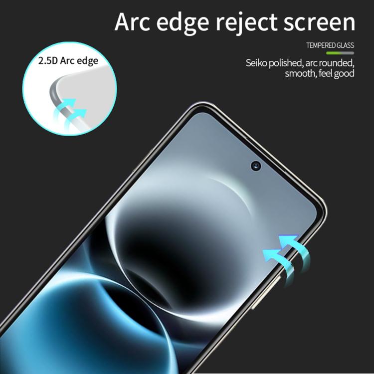 For Huawei Enjoy 90 / 90 Plus 5G PINWUYO 9H 2.5D Full Screen Tempered Glass Film - Black