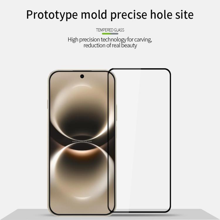 For Huawei nova 15 Max PINWUYO 9H 2.5D Full Screen Tempered Glass Film - Black