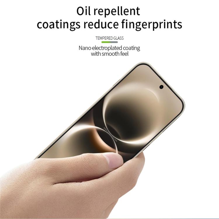 For Huawei nova 15 Max PINWUYO 9H 2.5D Full Screen Tempered Glass Film - Black