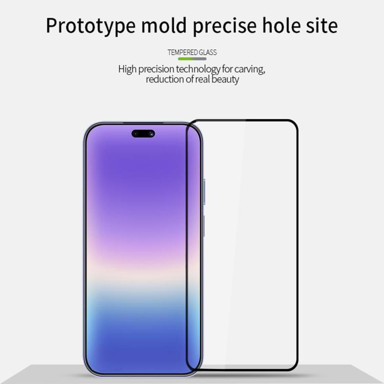 For Huawei Pura 90 PINWUYO 9H 2.5D Full Screen Tempered Glass Film - Black