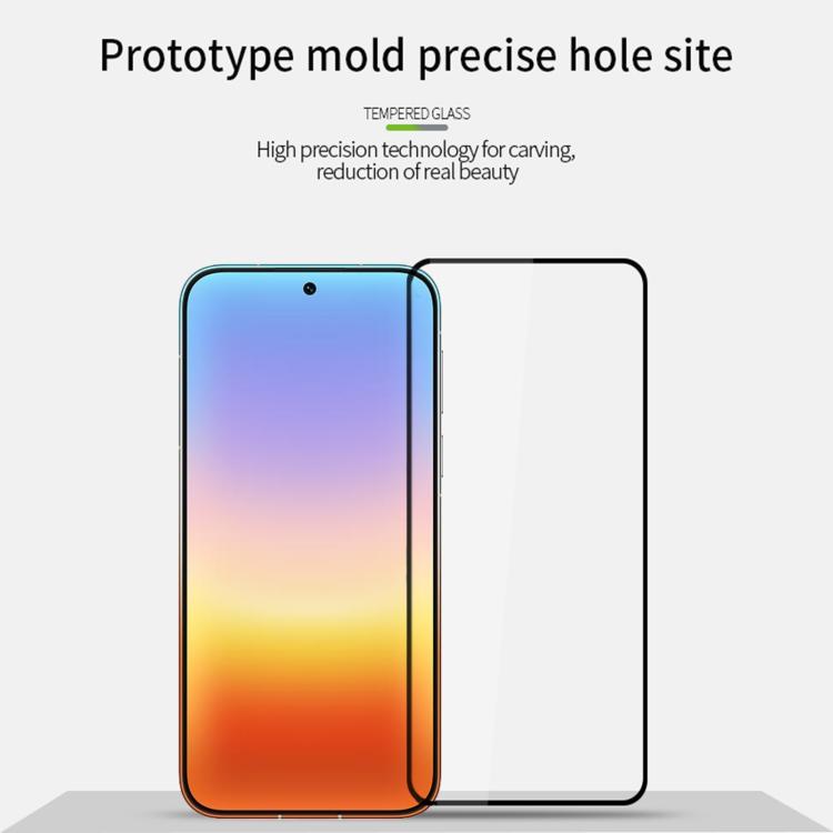 For Huawei Pura 90 Pro Max PINWUYO 9H 2.5D Full Screen Tempered Glass Film - Black