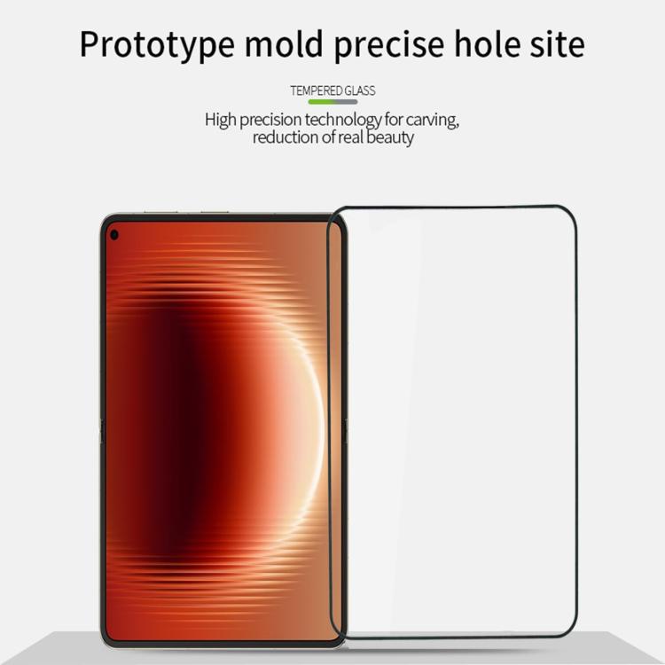 For Huawei Pura X Max Inner Screen PINWUYO 9H 2.5D Full Screen Tempered Glass Film - Black