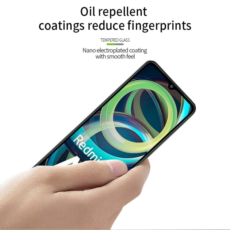 For Xiaomi Redmi A3 PINWUYO 9H 3D Full Screen Explosion-proof Tempered Glass Film - Black