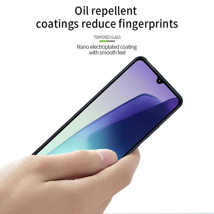 For Xiaomi Redmi 14C 4G PINWUYO 9H 3D Full Screen Explosion-proof Tempered Glass Film - Black