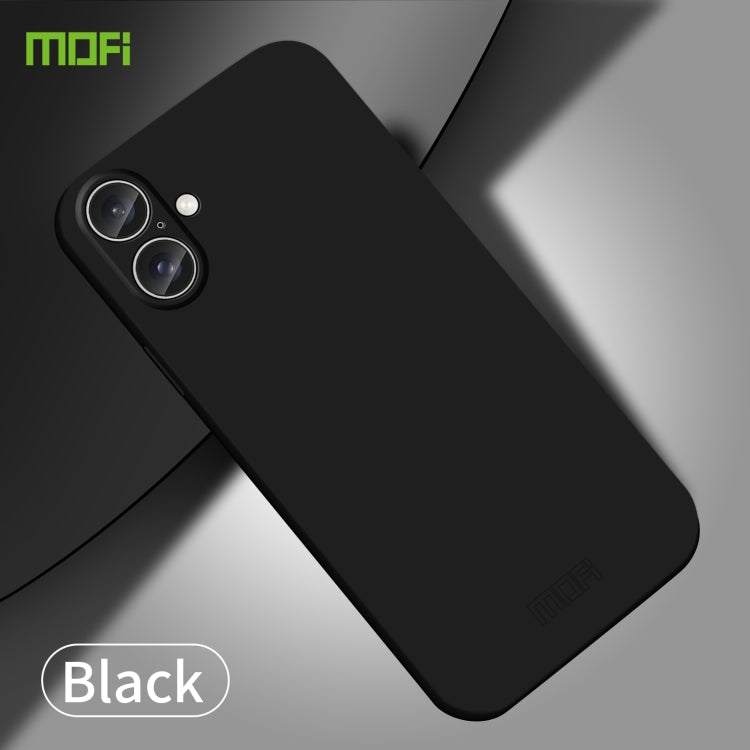 For iPhone 16 MOFI Qin Series Skin Feel All-inclusive PC Phone Case
