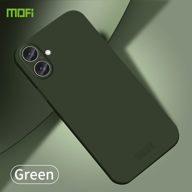 For iPhone 16 MOFI Qin Series Skin Feel All-inclusive PC Phone Case