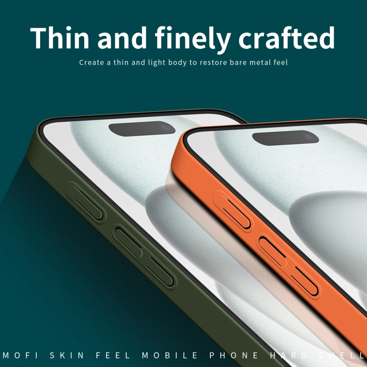 For iPhone 16 MOFI Qin Series Skin Feel All-inclusive PC Phone Case