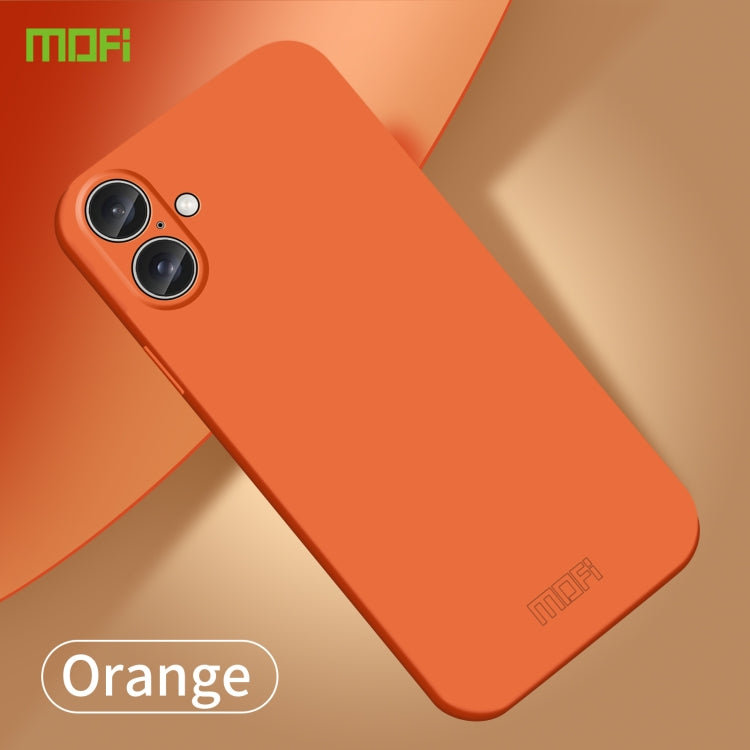 For iPhone 16 MOFI Qin Series Skin Feel All-inclusive PC Phone Case