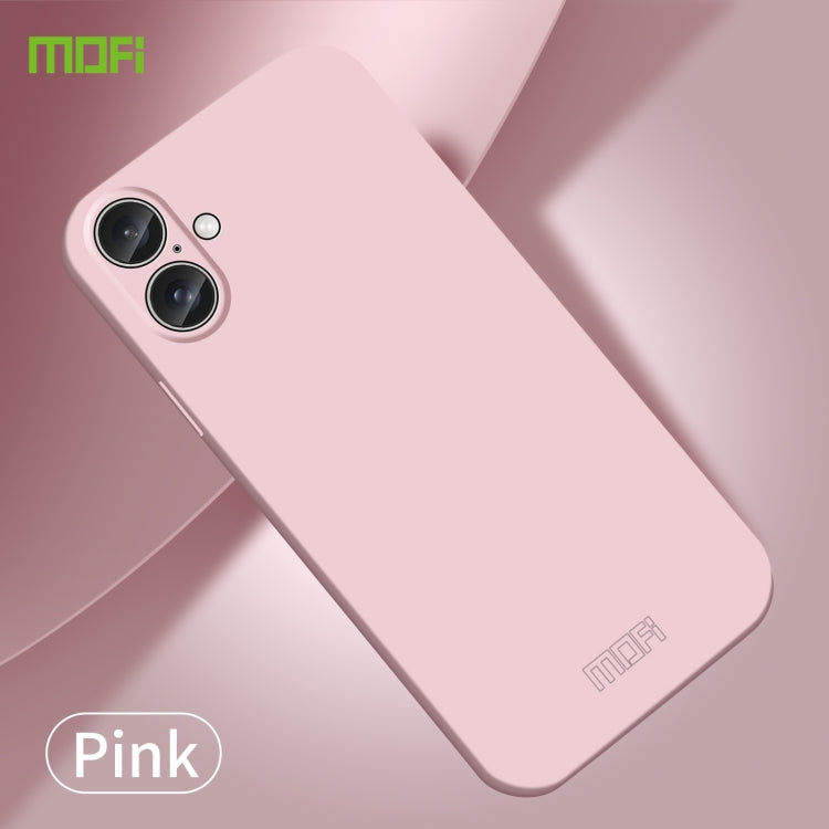 For iPhone 16 MOFI Qin Series Skin Feel All-inclusive PC Phone Case