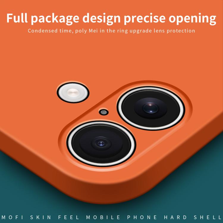 For iPhone 17 MOFI Qin Series Skin Feel All-inclusive PC Phone Case