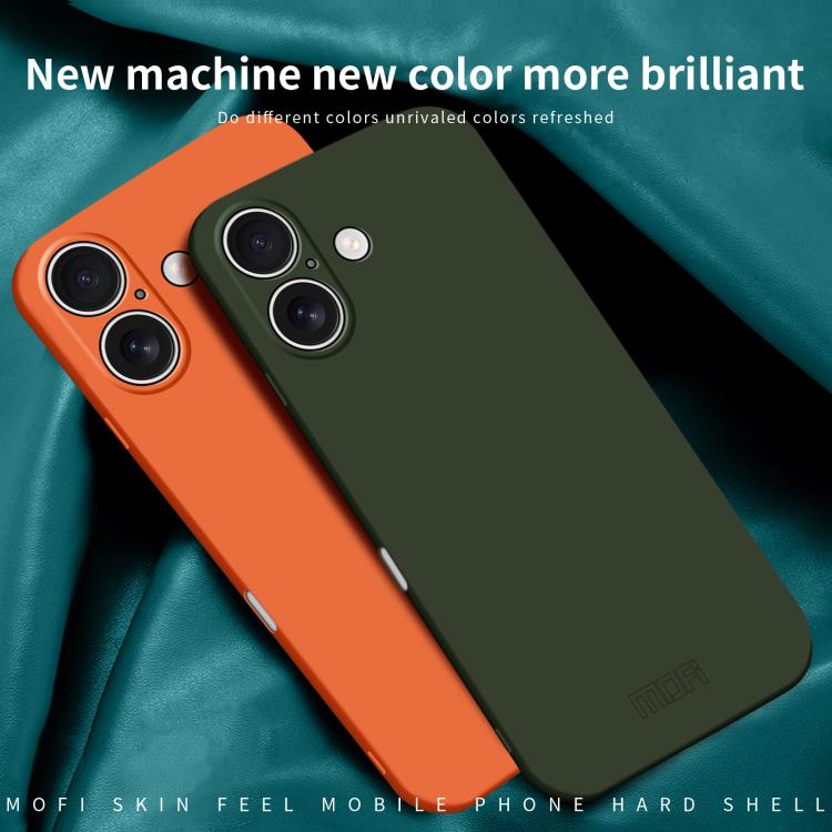 For iPhone 17 MOFI Qin Series Skin Feel All-inclusive PC Phone Case