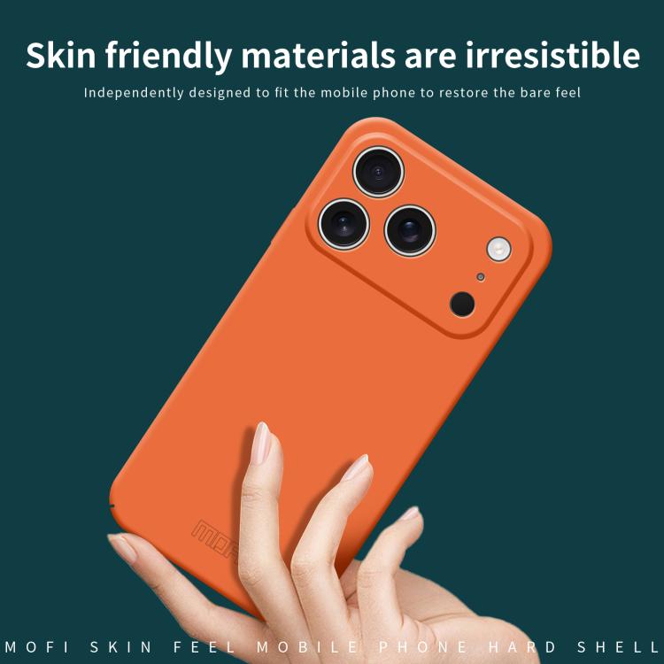For iPhone 17 Pro MOFI Qin Series Skin Feel All-inclusive PC Phone Case
