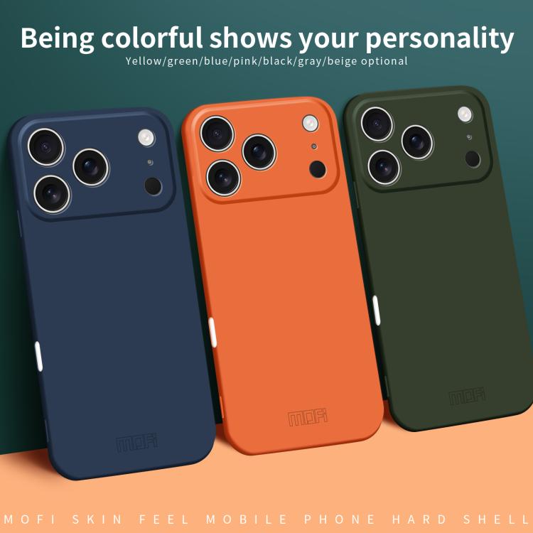 For iPhone 17 Pro Max MOFI Qin Series Skin Feel All-inclusive PC Phone Case