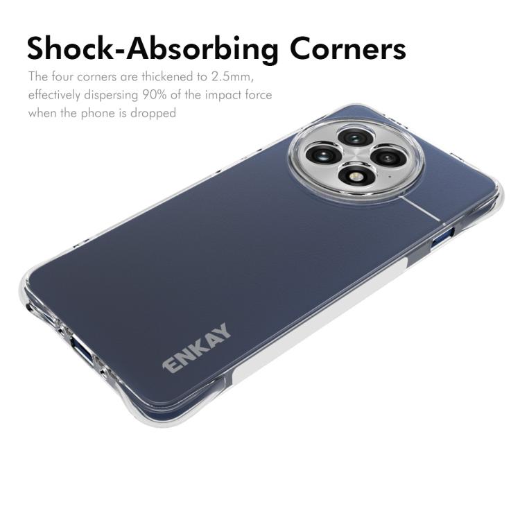 For OnePlus Ace 5 / 5 Pro ENKAY Hat-Prince Transparent TPU Shockproof Phone Case