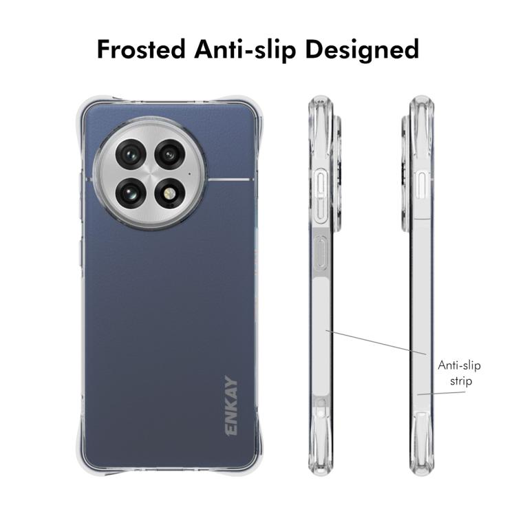For OnePlus Ace 5 / 5 Pro ENKAY Hat-Prince Transparent TPU Shockproof Phone Case