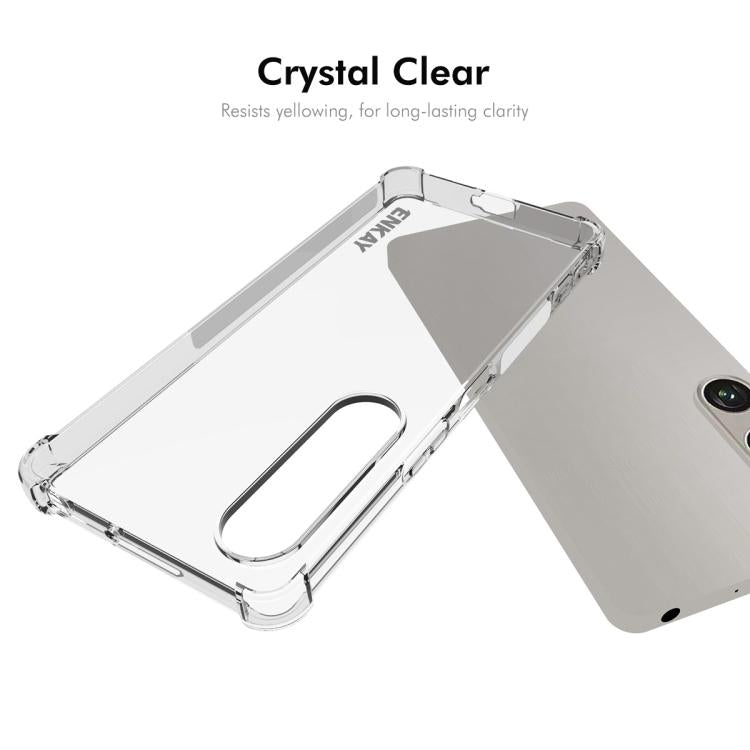 For OnePlus 13T ENKAY Hat-Prince Transparent TPU Shockproof Phone Case