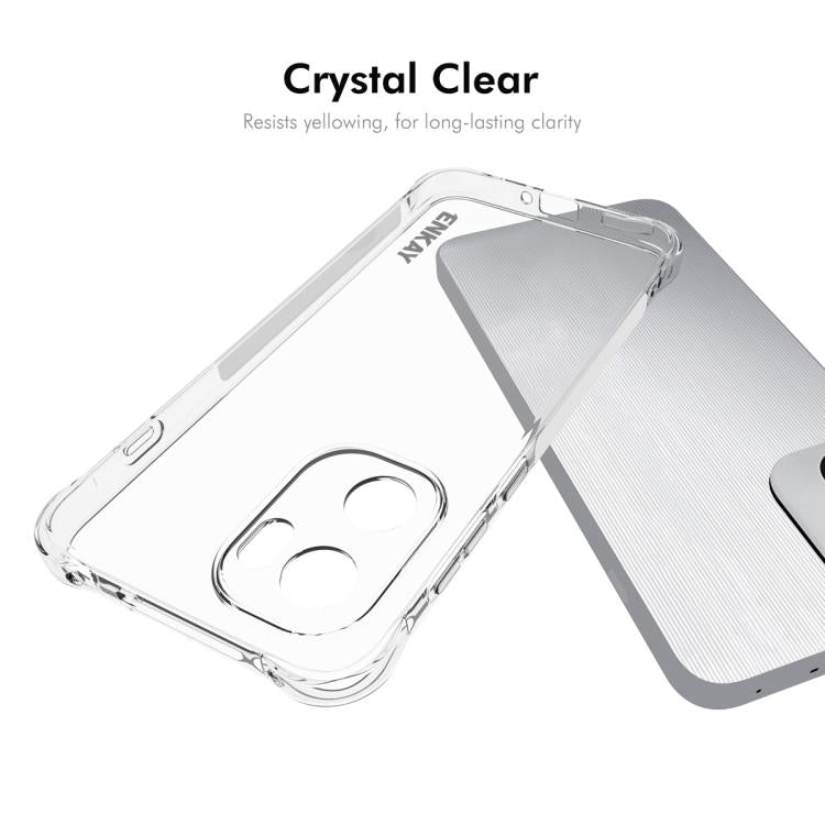 For OnePlus Ace 6 ENKAY Hat-Prince Transparent TPU Shockproof Phone Case