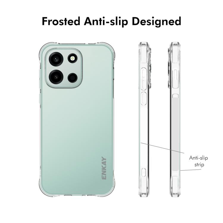 For OnePlus Nord 6 ENKAY Hat-Prince Transparent TPU Shockproof Phone Case