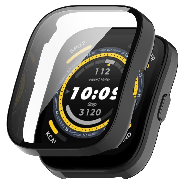 For Amazfit Bip 5 Tempered Film Integrated PC Watch Protective Case