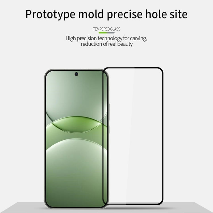 For Huawei nova 13 MOFI 9H 2.5D Full Screen Tempered Glass Film - Black