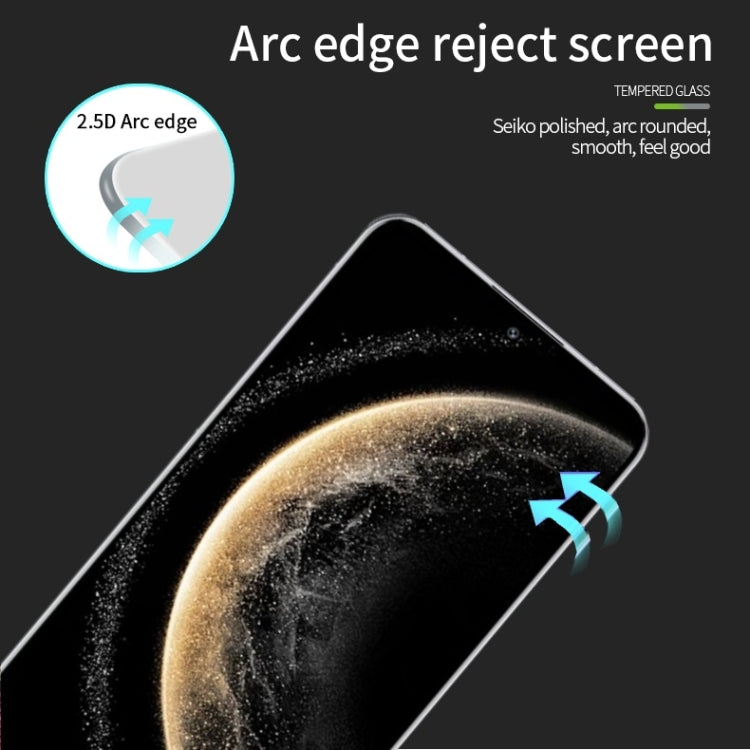 For Huawei Mate 70 MOFI 9H 2.5D Full Screen Tempered Glass Film - Black