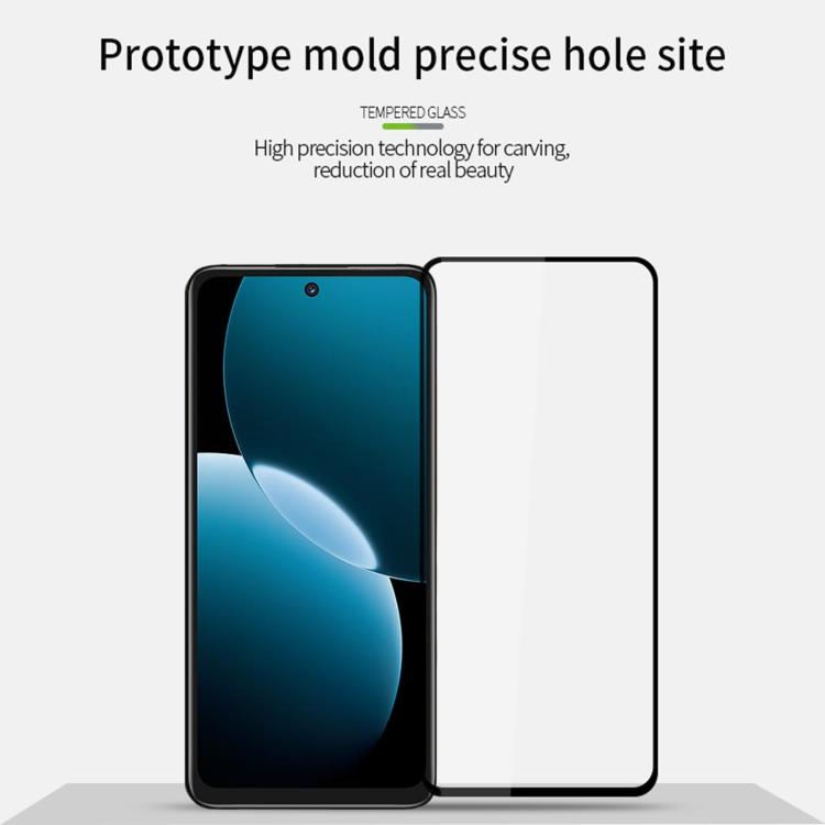 For Huawei Enjoy 80 MOFI 9H 2.5D Full Screen Tempered Glass Film - Black