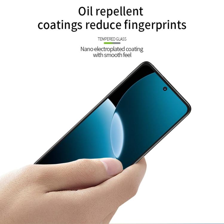 For Huawei Enjoy 80 MOFI 9H 2.5D Full Screen Tempered Glass Film - Black