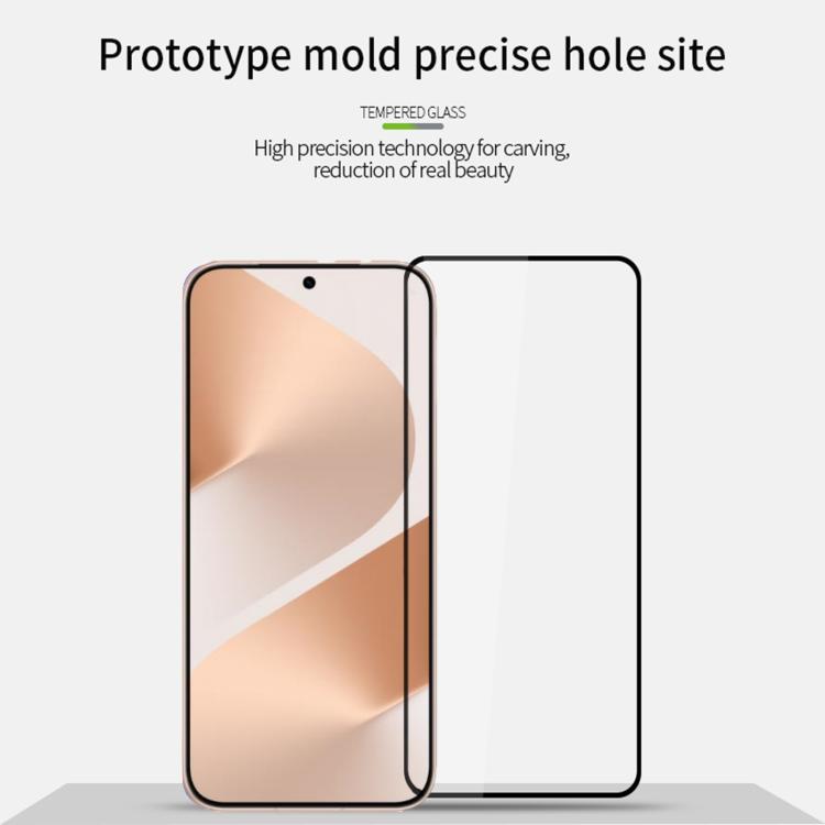 For Huawei Pura 80 MOFI 9H 2.5D Full Screen Tempered Glass Film - Black
