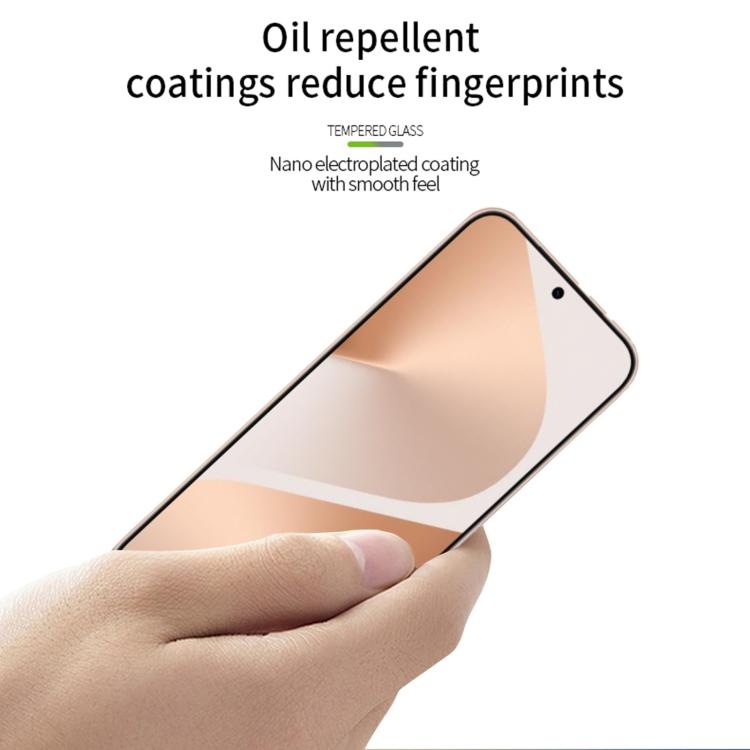 For Huawei Pura 80 MOFI 9H 2.5D Full Screen Tempered Glass Film - Black
