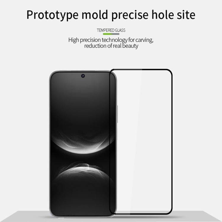 For Huawei nova 14 MOFI 9H 2.5D Full Screen Tempered Glass Film - Black
