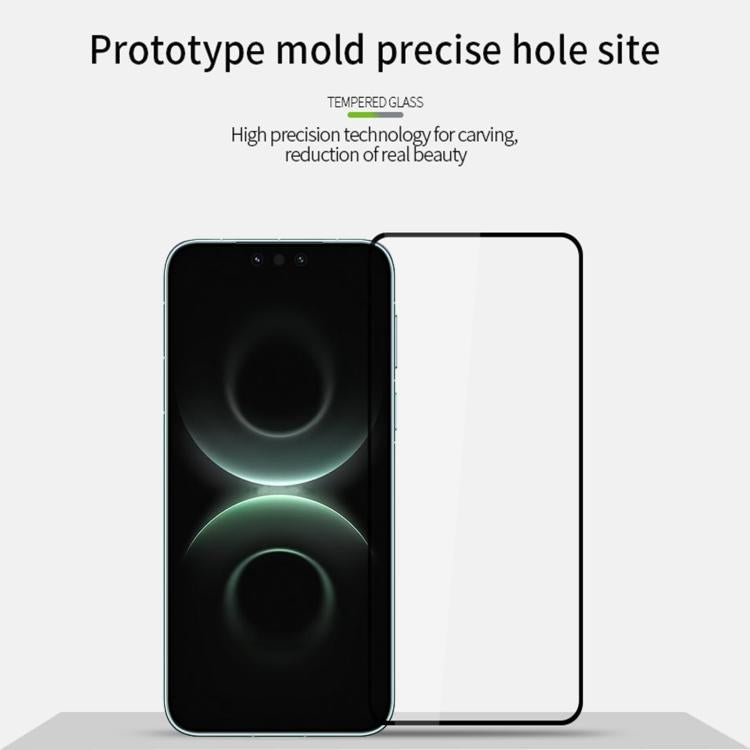 For Huawei Mate 80 Pro Max / 80 RS MOFI 9H 2.5D Full Screen Tempered Glass Film - Black