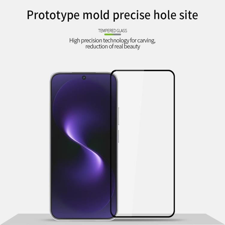 For Huawei nova 15 MOFI 9H 2.5D Full Screen Tempered Glass Film - Black