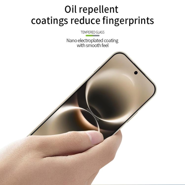 For Huawei nova 15 Max MOFI 9H 2.5D Full Screen Tempered Glass Film - Black