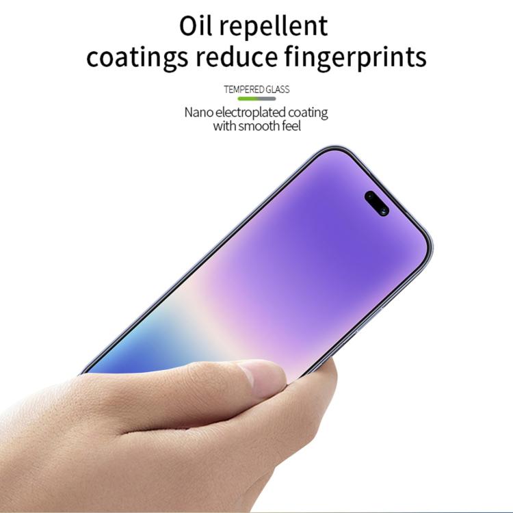 For Huawei Pura 90 MOFI 9H 2.5D Full Screen Tempered Glass Film - Black