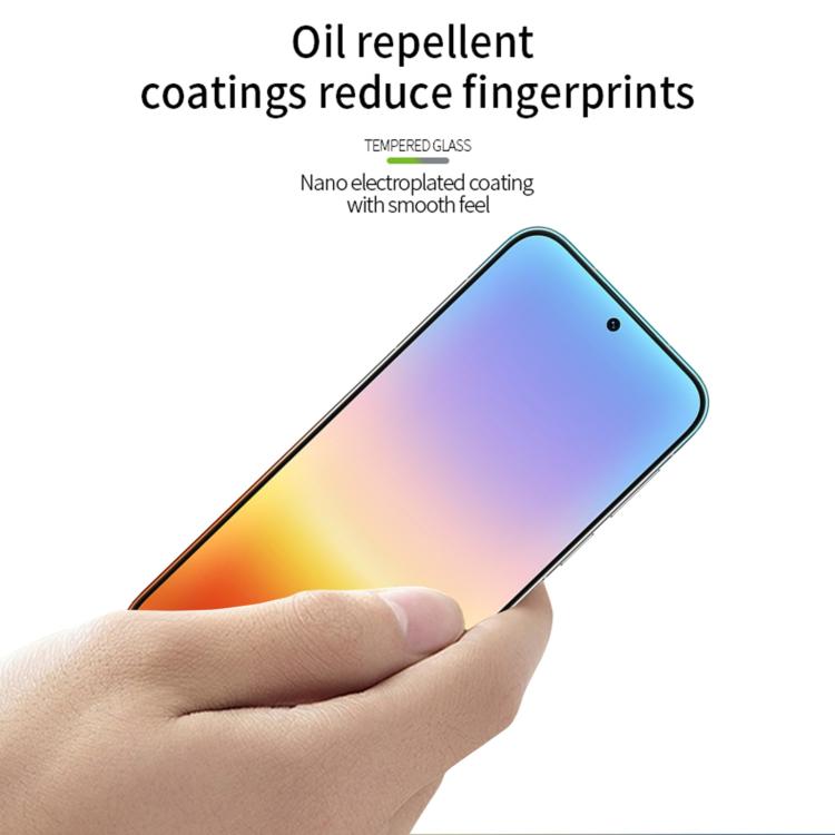 For Huawei Pura 90 Pro Max MOFI 9H 2.5D Full Screen Tempered Glass Film - Black