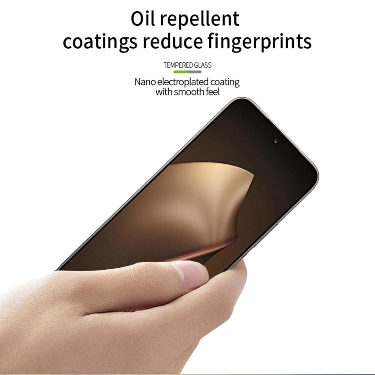For Xiaomi 15T / 15T Pro MOFI 9H 3D Explosion-proof Curved Screen Tempered Glass Film - Black